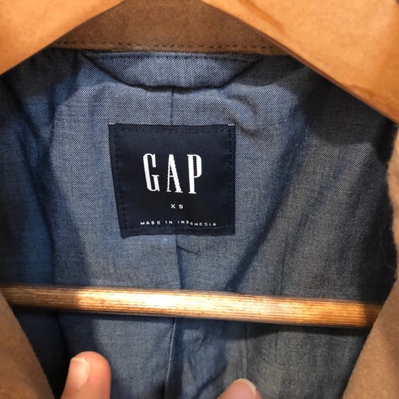 GAP Woolblend Biker Coat - Picture 2 of 6